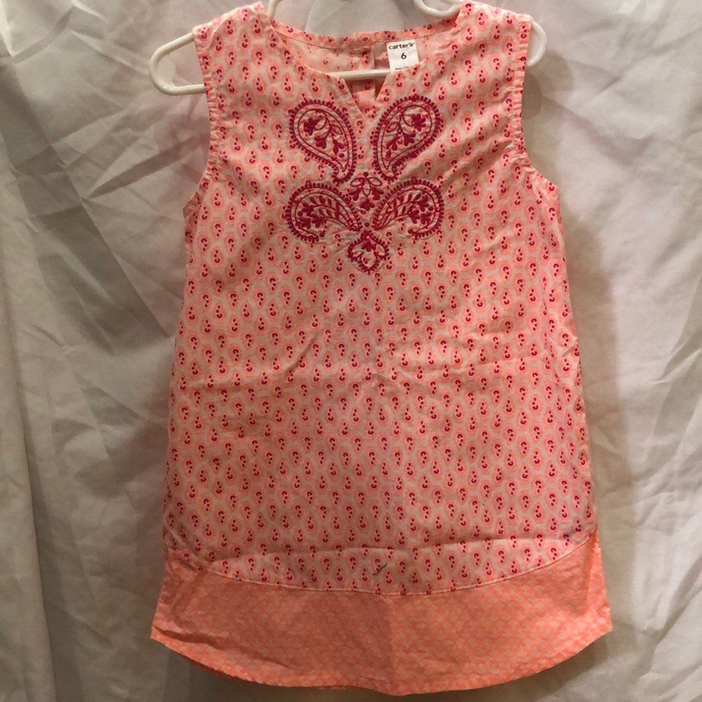 Carters shift dress, size 6